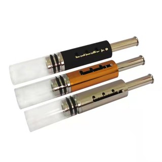 Hot Sale# Amazon new pipe EDG creative metal telescopic pipe metal filter screen dry burning tobacco set 8.6Li