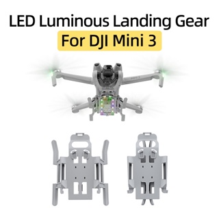 อุปกรณ์เสริมกล้อง เลนส์ลงจอด LED 3 ดวง แบบพับได้ น้ําหนักเบา สําหรับ DJI Mini