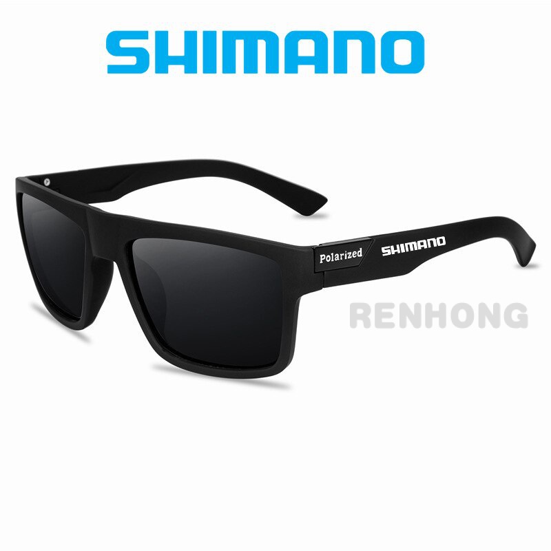 Shimano สไตล์คลาสสิก UV400 แว่นตากันแดดโพลาไรซ์ สําหรับผู้ชาย ขับรถ ขี่จักรยาน ตั้งแคมป์ เดินป่า ตกปลา