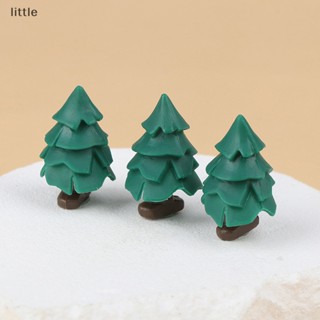 thlittle 3pcs Dollhouse Miniature Christmas Tree Model DIY Decorations Accessories Toys Boutique