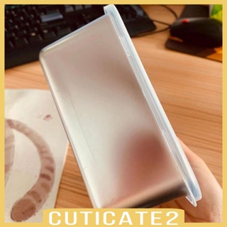 [Cuticate2] ภาชนะเก็บอาหาร สเตนเลส ทรงสี่เหลี่ยม สําหรับกลางแจ้ง