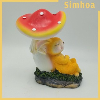 [SIMHOA] รูปปั้นสัตว์น่ารัก สําหรับตกแต่งสวน ในร่ม กลางแจ้ง