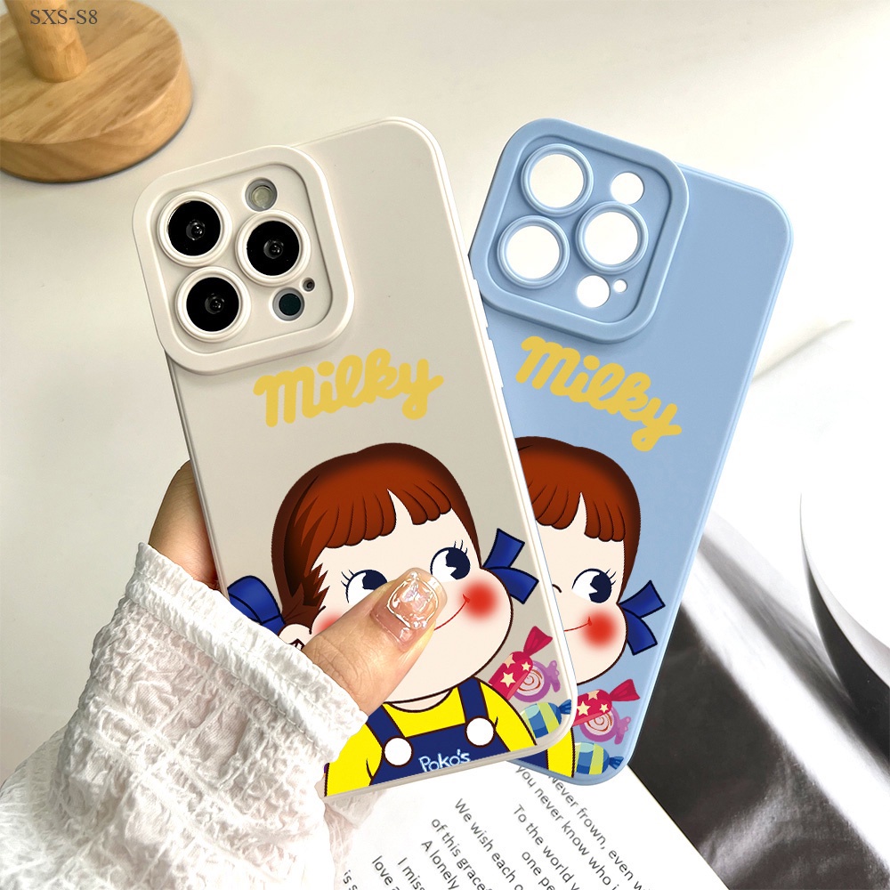 Samsung Galaxy S21 S20 S10 S9 S8 FE Plus Ultra S21+ S20+ 5G เคสซัมซุง สำหรับ Sweet Girl เคส เคสโทรศัพท์
