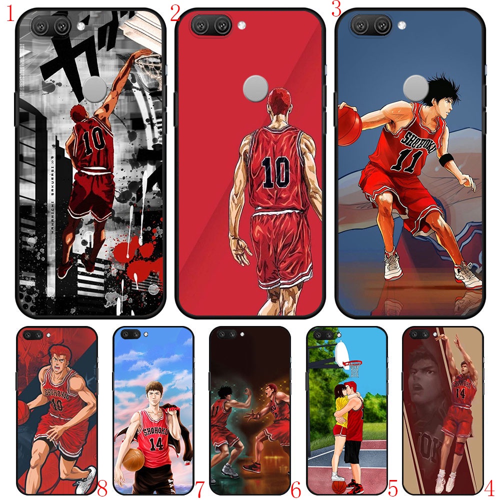 Realme 7 Pro 7 4G 7i 8 Pro 8 5G C31 Slam Dunk อะนิเมะเคสโทรศัพท์สีดํานุ่ม