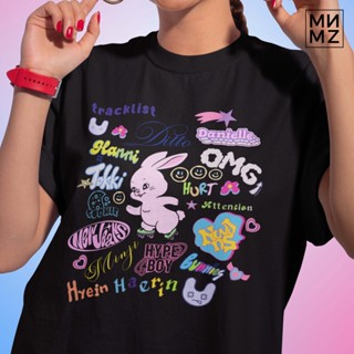 MNMZTEE | NEWJEANS TRACKLIST KPOP TEES UNISEX FOR MEN WOMEN SHIRT