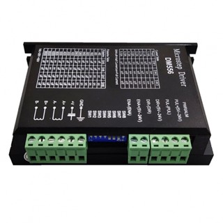 สเต็ปมอเตอร์ไดรเวอร์ DM556 DC 20-50V สําหรับสเต็ปมอเตอร์ 57 86 1.0A-5.6A 8 ระดับ