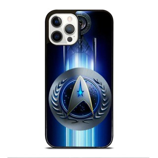 เคสโทรศัพท์มือถือ กันตก ลายตราสัญลักษณ์ Star Trek 1 สําหรับ IPhone 14 Plus 13 Pro Max 12 Mini X