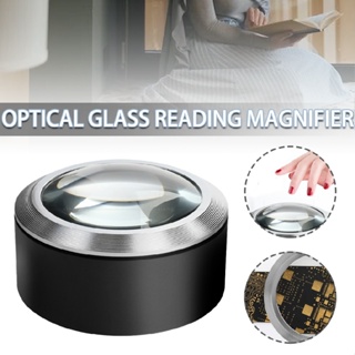 Handheld 5X Reading Magnifier Magnifying Glass Jewellery Loupe W/ 3 LED Light