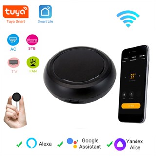 Fit Tuya Wifi Smart IR รีโมตคอนโทรล อินฟราเรด Tuya Smart Home สําหรับเครื่องปรับอากาศทีวี ทํางานร่วมกับ Alexa Google Home