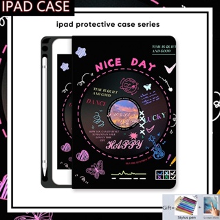 เคส กันกระแทก พร้อมช่องใส่ปากกา สําหรับ Ipad 9th Gen 2022 2021 Ipad Pro 11 10.5 9.7 10.2 10.9 นิ้ว Ipad Mini 6 Air 5 4 3 2 1 Ipad 4th 5th 6th 7th 8th 10th