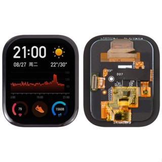 มาใหม่ อุปกรณ์เสริมนาฬิกาข้อมือ หน้าจอ LCD และดิจิทัล สําหรับ Amazfit GTS