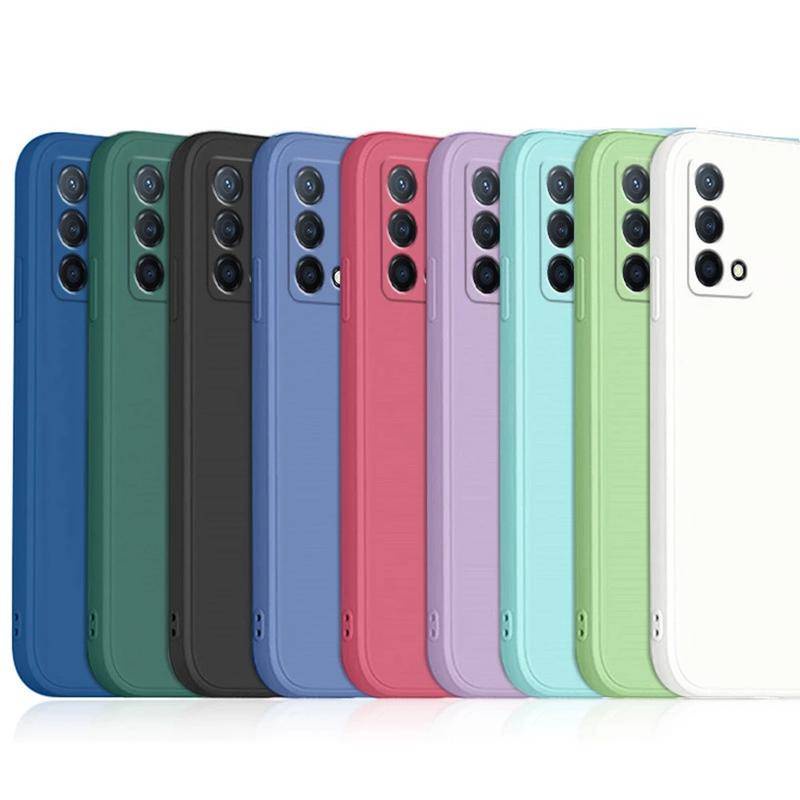 หรูหราซิลิโคนกันกระแทกสําหรับ OPPO A78 A77s A74 A73 A72n A72 A59s A59 A58x A58 A57 A54 A53 A1x F1s 5