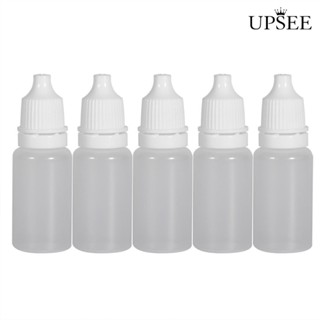 Upsee❣ขวดบีบเปล่า 10 มล. สําหรับใส่ของเหลว 50 ชิ้น