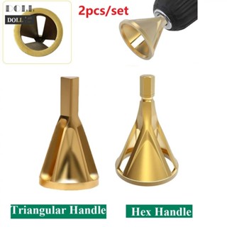 ⭐24H SHIPING ⭐Chamfer CR12 MOV Chamfer Tool Golden HSS Deburring Handle Removing Burr