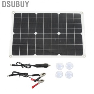 Dsubuy Solar Panel Kit Monocrystalline High Conversion Rate Dual USB Interface Output