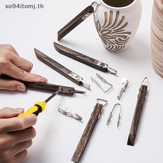 Xotomj ที่ขูดดินเผา ดินโพลิเมอร์ แฮนด์เมด DIY สําหรับถ้วยชา 1 ชิ้น