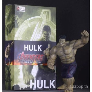 [มีสินค้า] โมเดลฟิกเกอร์อนิเมะ Avengers Hulk 40 ซม. สีดํา สีเขียว สําหรับตกแต่ง 0YZJ