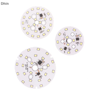 [Dhin] ลูกปัดโคมไฟ ทรงกลม 3W 5W 7W 9W 12W 15W AC 220V-240V SMD สีขาวอบอุ่น สําหรับหลอดไฟ LED ชิป COD