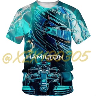 (ทั้งหมดในสต็อก Xzx180305) เสื้อยืด พิมพ์ลาย red bull f1 Racing 3D 28