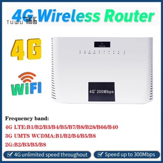 เราเตอร์ H305 4G LTE CAT4 300Mbps พร้อมช่องใส่ซิมการ์ด พอร์ตเสียง 4XRJ45 เราเตอร์เครือข่าย WiFi รองรับ B28