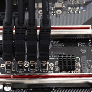 Ace การ์ดฮาร์ดดิสก์ควบคุมขยาย PCIe A สําหรับ M 2 M Key เป็น PCIe X1