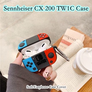 【ส่วนลด】เคสหูฟัง แบบนิ่ม ลายการ์ตูนเกมสนุก สําหรับ Sennheiser CX 200 TW1C Sennheiser CX 200 TW1C