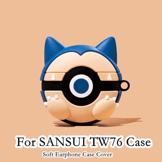 【ส่วนลด】เคสหูฟัง แบบนิ่ม กันกระแทก ลายการ์ตูน สําหรับ SANSUI TW76 SANSUI TW76