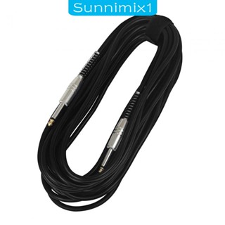 [Sunnimix1] สายเคเบิลกีตาร์ไฟฟ้า เบส สําหรับกีตาร์ไฟฟ้า