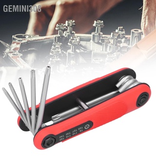 Gemini308 8 In 1 ประแจพับ Pentalobe อเนกประสงค์ขนาดพกพาเครื่องมือฮาร์ดแวร์ 0616B 6150