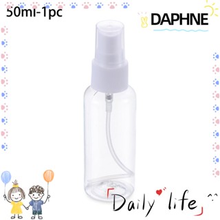 Daphne ขวดสเปรย์เปล่า แบบใส เติมได้ สําหรับใส่น้ํายาฆ่าเชื้อ 5 ชิ้น