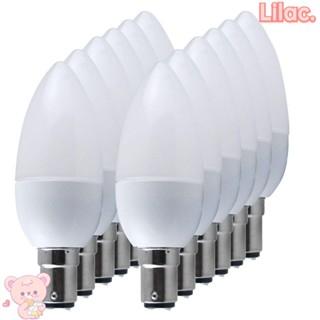 Lilac ใหม่ หลอดไฟ Led E14 E27 3W 5W 6500k ประหยัดพลังงาน สีขาว สําหรับตกแต่งบ้าน