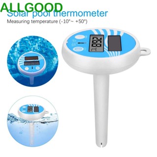 Allgoods เครื่องวัดอุณหภูมิน้ําร้อน วัดอุณหภูมิ เซนเซอร์วัดอุณหภูมิ กันน้ํา สําหรับสระว่ายน้ํา กลางแจ้ง