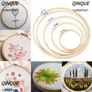 Qinjue สะดึง ทรงกลม แฮนด์เมด Diy สําหรับเย็บปักถักร้อย