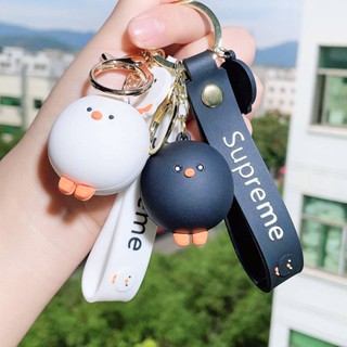 Creative Cute Chicken Keychain Handbag Pendant Car Key Chain Cartoon Doll Small Gift Factory Supply 2f2T