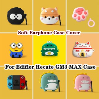 【คุณภาพสูง】เคสหูฟัง แบบนิ่ม ลายการ์ตูนอนิเมะ สําหรับ Edifier Hecate GM3 MAX Edifier Hecate GM3 MAX