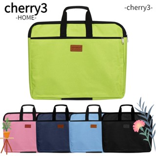 Cherry3 กระเป๋าเอกสาร กันน้ํา ความจุขนาดใหญ่ ทนทาน