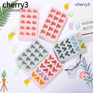 Cherry3 ถาดแม่พิมพ์ซิลิโคน ทรงสี่เหลี่ยม 15 ช่อง สําหรับทําน้ําแข็ง เค้ก ของขวัญ