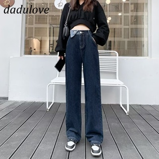 DaDulove💕 New American Ins High Street Retro Jeans Niche High Waist Wide Leg Pants Large Size Trousers