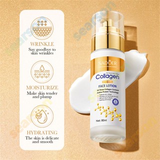 SADOER Collagen Anti-Wrinkle Essence Cleanser Body Milk Hydrating Moisturizing Whitening Body Care Milk 【searson】 【searson】