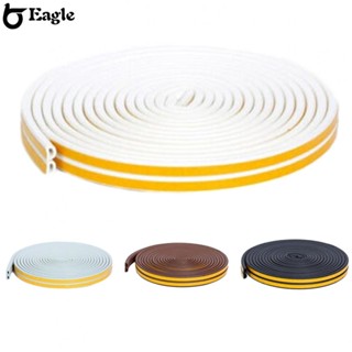 ⭐24H SHIPING⭐6M Rubber Seal Weather Strip Foam Sticky Tape Door Draught Excluder D Type