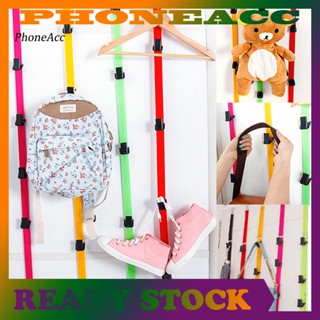 Phoneacc ตะขอไนล่อน 8 ตะขอ สําหรับแขวนหมวก กระเป๋า หมวกกีฬา