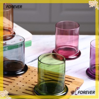 Forever โหลแก้วใส่เทียนหอมอโรมา 8 สี สําหรับตกแต่งบ้าน ห้องนอน DIY