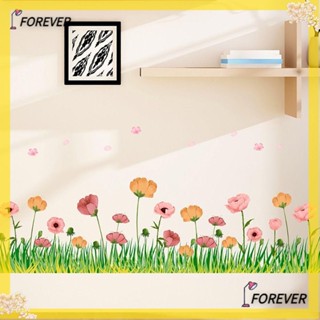 Forever สติกเกอร์ติดผนัง มีกาวในตัว นํากลับมาใช้ใหม่ได้ สําหรับตกแต่งบ้าน ห้องนอน ห้องเด็ก