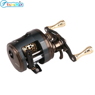 Deukio 11 + 1 แบริ่งกลมโปรไฟล์ Baitcast Reel Light Lure Casting Reel สําหรับสตรีมเทราท์ตกปลามือซ้าย / ขวา