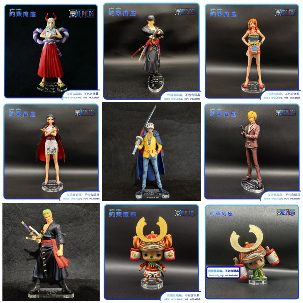 ฐานยับยั ้ งชั ่ งใจแพลตฟอร ์ มอะคริลิคสําหรับ One Piece DXF Wano ประเทศ YAMATO LAW SANJI ROBIN ZORO