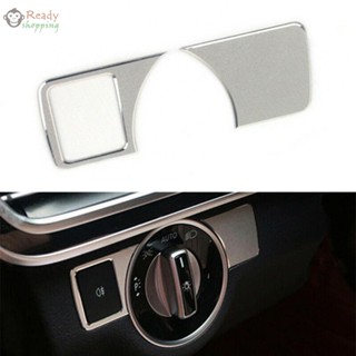 ฝาครอบปุ่มกด สีเงิน สําหรับ Mercedes Benz ML W166/GL X166 2012-2015 2 ชิ้น