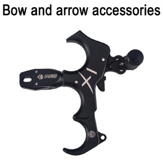 Compound Bow Release Aids 3 4 Finger Thumb Trigger Caliper Archery Hunting Grip