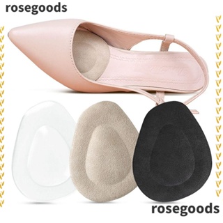 Rosegoods1 แผ่นรองเท้าส้นสูง กันลื่น บรรเทาอาการปวดฝ่าเท้า สําหรับผู้ชาย และผู้หญิง 3 คู่