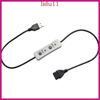 Lid สายไฟสวิตช์ไทม์มิ่ง 3 ความเร็ว สําหรับพัดลมติดเพดาน USB LED
