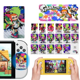 New 17pcs/Set PVC NFC Tag Game Cards Splatoon 2 Octoling Octopus For Switch